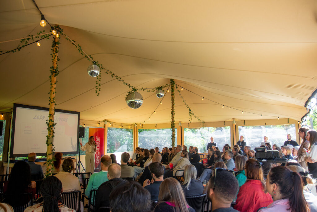 Sfeerbeeld JobRoad partnerevent 2026 in Bar Broek, Mechelen